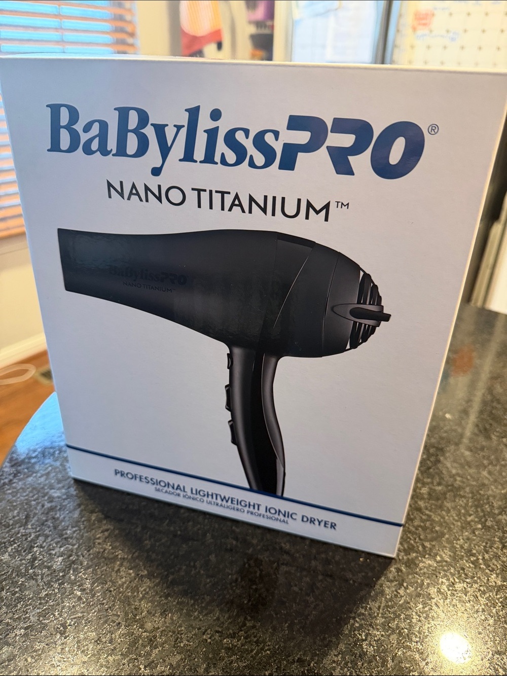 BaBylissPRO Black Nano Titanium Hair Dryer